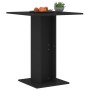 Black plywood bistro table 60x60x75 cm by vidaXL, Kitchen and dining tables - Ref: Foro24-802103, Price: 44,58 €, Discount: %