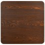 Dark brown MDF bistro table 80x80 cm by vidaXL, Kitchen and dining tables - Ref: Foro24-286434, Price: 139,84 €, Discount: %