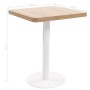 Mesa de bistró MDF marrón claro 60x60 cm de vidaXL, Mesas de cocina y de comedor - Ref: Foro24-286429, Precio: 126,31 €, Desc...