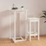 High bar table solid white pine wood 60x60x110 cm by vidaXL, Kitchen and dining tables - Ref: Foro24-822178, Price: 62,35 €, ...