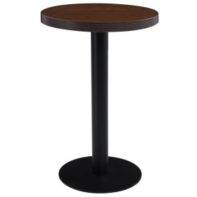 Dunkelbrauner MDF Bistrotisch 50 cm von vidaXL, Küchen- und Esstische - Ref: Foro24-286419, Preis: 84,40 €, Rabatt: %