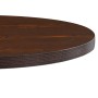 Mesa de bistró MDF marrón oscuro 80 cm de vidaXL, Mesas de cocina y de comedor - Ref: Foro24-286425, Precio: 157,49 €, Descue...