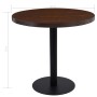 Mesa de bistró MDF marrón oscuro 80 cm de vidaXL, Mesas de cocina y de comedor - Ref: Foro24-286425, Precio: 157,49 €, Descue...