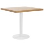 Light brown MDF bistro table 80x80 cm by vidaXL, Kitchen and dining tables - Ref: Foro24-286432, Price: 135,34 €, Discount: %