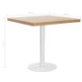 Light brown MDF bistro table 80x80 cm by vidaXL, Kitchen and dining tables - Ref: Foro24-286432, Price: 135,34 €, Discount: %