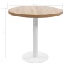 Mesa de bistró MDF marrón claro 80 cm de vidaXL, Mesas de cocina y de comedor - Ref: Foro24-286423, Precio: 158,16 €, Descuen...