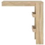 Mesa de bar de pared contrachapada roble Sonoma 102x45x103,5cm de vidaXL, Mesas de cocina y de comedor - Ref: Foro24-811784, ...