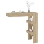 Mesa de bar de pared contrachapada roble Sonoma 102x45x103,5cm de vidaXL, Mesas de cocina y de comedor - Ref: Foro24-811784, ...