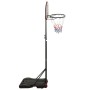 Black polyethylene basketball basket 216-250 cm by vidaXL, basketball baskets - Ref: Foro24-93656, Price: 94,99 €, Discount: %