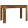 Mesa de comedor madera de ingeniería roble ahumado 120x60x76 cm de vidaXL, Mesas de cocina y de comedor - Ref: Foro24-815387,...