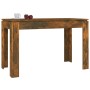 Mesa de comedor madera de ingeniería roble ahumado 120x60x76 cm de vidaXL, Mesas de cocina y de comedor - Ref: Foro24-815387,...