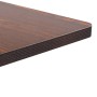 Mesa de bistró MDF marrón oscuro 50x50 cm de vidaXL, Mesas de cocina y de comedor - Ref: Foro24-286428, Precio: 110,34 €, Des...