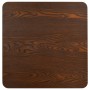 Dark brown MDF bistro table 50x50 cm by vidaXL, Kitchen and dining tables - Ref: Foro24-286428, Price: 110,34 €, Discount: %