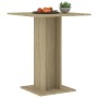 Sonoma oak plywood bistro table 60x60x75 cm by vidaXL, Kitchen and dining tables - Ref: Foro24-802105, Price: 49,99 €, Discou...