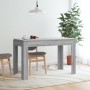 Gray Sonoma engineered wood dining table 120x60x76 cm by vidaXL, Kitchen and dining tables - Ref: Foro24-815388, Price: 90,28...