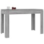 Gray Sonoma engineered wood dining table 120x60x76 cm by vidaXL, Kitchen and dining tables - Ref: Foro24-815388, Price: 90,28...