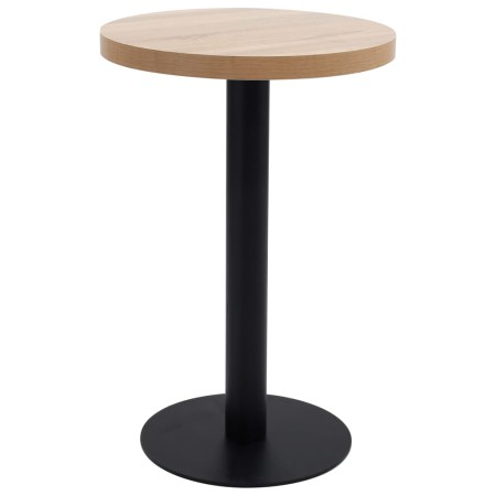 Mesa de bistró MDF marrón claro 50 cm de vidaXL, Mesas de cocina y de comedor - Ref: Foro24-286418, Precio: 100,36 €, Descuen...