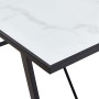 Tempered white glass dining table 160x80x75 cm by vidaXL, Kitchen and dining tables - Ref: Foro24-281553, Price: 216,99 €, Di...