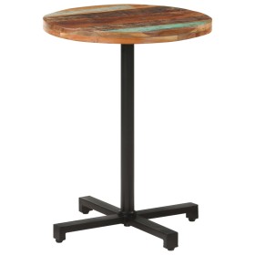 Runder Bistrotisch aus massivem Recyclingholz Ø60x75 cm von vidaXL, Küchen- und Esstische - Ref: Foro24-320289, Preis: 137,99...