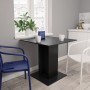 Black plywood dining table 80x80x75 cm by vidaXL, Kitchen and dining tables - Ref: Foro24-800253, Price: 76,33 €, Discount: %