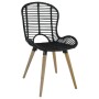 Dining chairs 4 units of black natural rattan by vidaXL, dining chairs - Ref: Foro24-246808, Price: 338,11 €, Discount: %