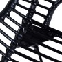 Dining chairs 4 units of black natural rattan by vidaXL, dining chairs - Ref: Foro24-246808, Price: 338,11 €, Discount: %