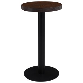 Mesa de bistró MDF marrón oscuro 40 cm de vidaXL, Mesas de cocina y de comedor - Ref: Foro24-286416, Precio: 89,12 €, Descuen...