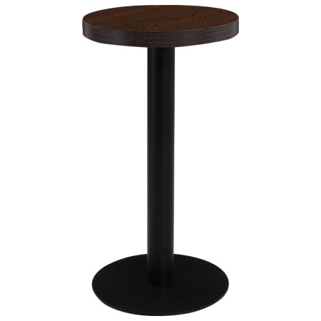 Mesa de bistró MDF marrón oscuro 40 cm de vidaXL, Mesas de cocina y de comedor - Ref: Foro24-286416, Precio: 88,99 €, Descuen...