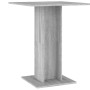 Mesa de bistró madera contrachapada gris Sonoma 60x60x75 cm de vidaXL, Mesas de cocina y de comedor - Ref: Foro24-815103, Pre...