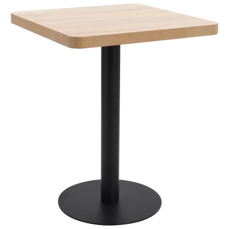 Mesa de bistró MDF marrón claro 60x60 cm de vidaXL, Mesas de cocina y de comedor - Ref: Foro24-286430, Precio: 110,01 €, Desc...