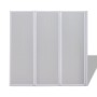 Shower screen with 3 folding panels, 141 x 130 cm by vidaXL, shower doors - Ref: Foro24-140785, Price: 128,80 €, Discount: %