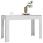 Mesa de comedor madera de ingeniería blanco brillo 120x60x76 cm de vidaXL, Mesas de cocina y de comedor - Ref: Foro24-800762,...