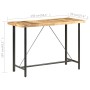 Mesa de bar madera maciza de mango rugosa 150x70x107 cm de vidaXL, Mesas de cocina y de comedor - Ref: Foro24-286612, Precio:...