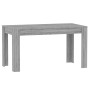 Mesa de comedor madera contrachapada gris Sonoma 140x74,5x76 cm de vidaXL, Mesas de cocina y de comedor - Ref: Foro24-815199,...