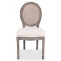 Dining chairs 2 units cream fabric by vidaXL, dining chairs - Ref: Foro24-244089, Price: 293,84 €, Discount: %