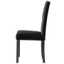 Sillas de comedor 4 unidades terciopelo negro de vidaXL, Sillas de comedor - Ref: Foro24-246487, Precio: 335,22 €, Descuento: %