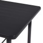 Mesa alta de cocina MDF negro 120x60x110 cm de vidaXL, Mesas de cocina y de comedor - Ref: Foro24-281546, Precio: 133,64 €, D...