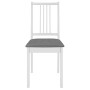 Dining chairs with white solid wood cushions 2 units by vidaXL, dining chairs - Ref: Foro24-247636, Price: 111,66 €, Discount: %