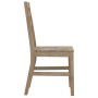 Dining chairs 8 units solid acacia wood by vidaXL, dining chairs - Ref: Foro24-3106440, Price: 572,05 €, Discount: %