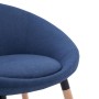 Blue fabric dining chair by vidaXL, dining chairs - Ref: Foro24-283433, Price: 88,48 €, Discount: %