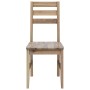 Dining chairs 2 units solid acacia wood by vidaXL, dining chairs - Ref: Foro24-246005, Price: 172,20 €, Discount: %