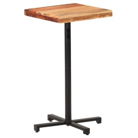 Square bar high table solid acacia wood 50x50x110 cm by vidaXL, Kitchen and dining tables - Ref: Foro24-320282, Price: 88,99 ...