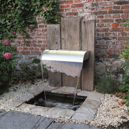 Ubbink Cascada Nevada 90 cm de acero inoxidable de Ubbink, Fuentes y cascadas - Ref: Foro24-401382, Precio: 347,74 €, Descuen...