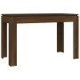 Mesa de comedor madera de ingeniería marrón roble 120x60x76 cm de vidaXL, Mesas de cocina y de comedor - Ref: Foro24-815389, ...