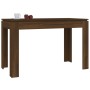 Mesa de comedor madera de ingeniería marrón roble 120x60x76 cm de vidaXL, Mesas de cocina y de comedor - Ref: Foro24-815389, ...