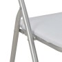 Folding dining chairs 6 units white synthetic leather by vidaXL, dining chairs - Ref: Foro24-284409, Price: 128,67 €, Discoun...