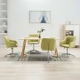 Swivel dining chairs 4 units green fabric by vidaXL, dining chairs - Ref: Foro24-278437, Price: 244,77 €, Discount: %