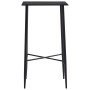 Mesa alta de cocina MDF negro 60x60x111 cm de vidaXL, Mesas de cocina y de comedor - Ref: Foro24-281549, Precio: 108,99 €, De...