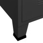 Industrial black metal TV cabinet 105x35x42 cm by vidaXL, TV Furniture - Ref: Foro24-339618, Price: 110,41 €, Discount: %