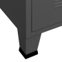 Industrial anthracite metal TV cabinet 105x35x42 cm by vidaXL, TV Furniture - Ref: Foro24-339620, Price: 106,09 €, Discount: %